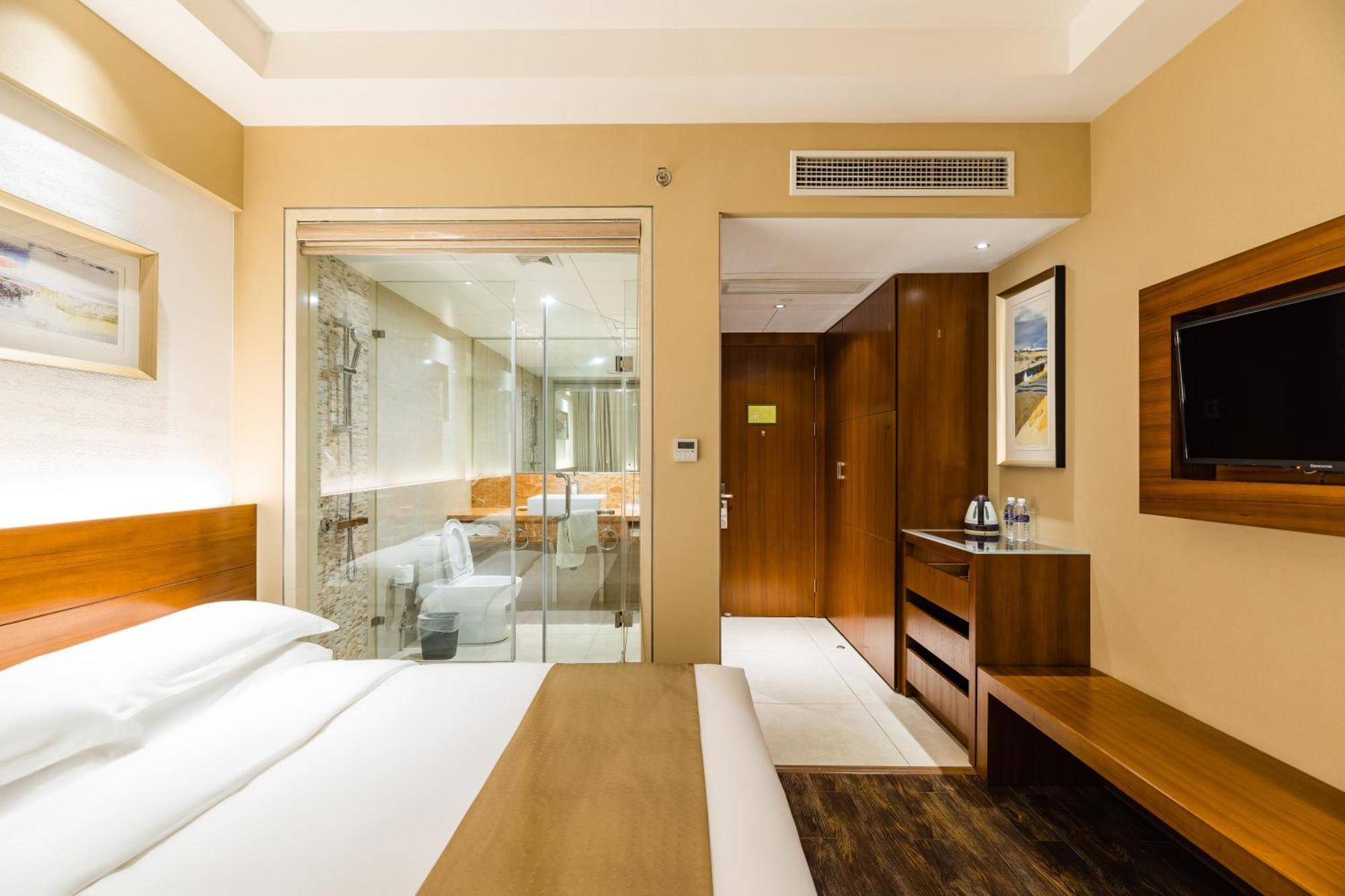 Maixinge Boutique Hotel Chuansha Branch Shanghai Exteriör bild